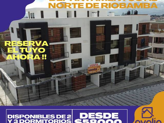 #AVLD341 - Departamento para Venta en Riobamba - H
