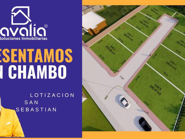 #AVLT354 - Terreno para Venta en Chambo - H - 2