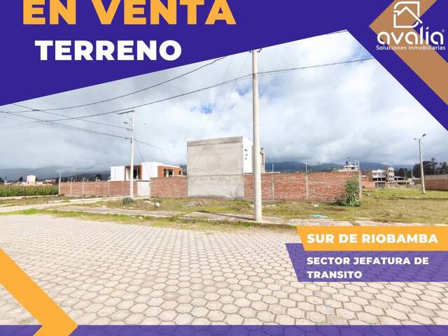 #AVLT312 - Terreno para Venta en Riobamba - H