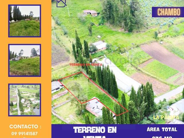 #AVLT380 - Terreno para Venta en Chambo - H - 1