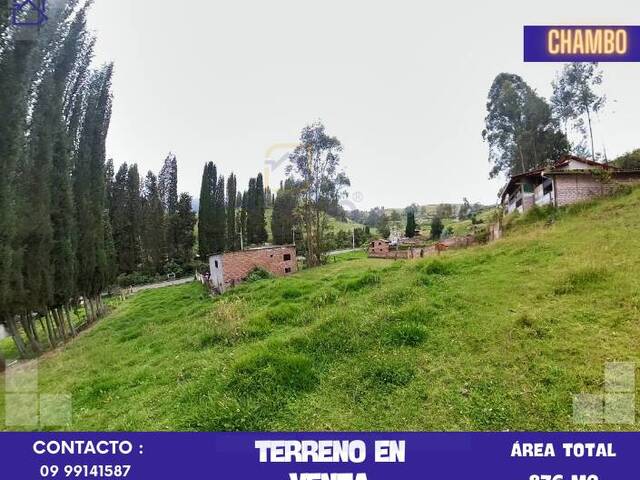 #AVLT380 - Terreno para Venta en Chambo - H