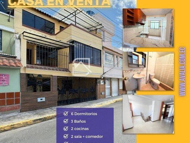 #AVLC418 - Casa para Venta en Riobamba - H