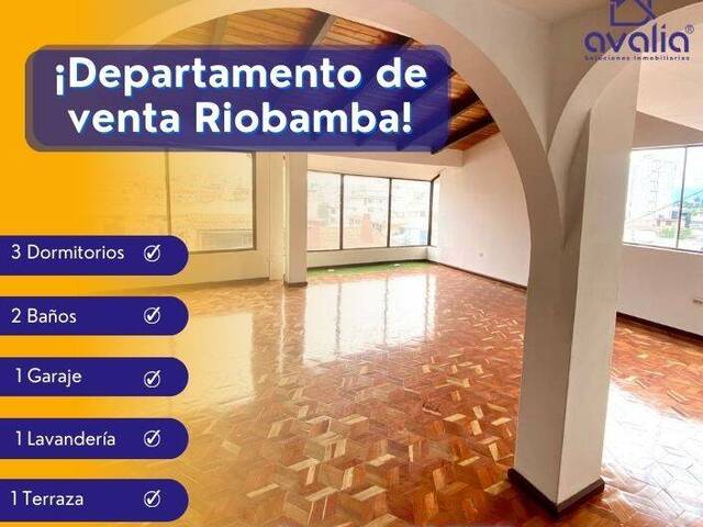 #AVLD421 - Departamento para Venta en Riobamba - H