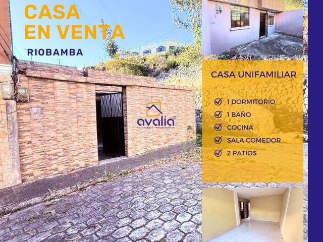 #AVLC434 - Casa para Venta en Riobamba - H - 1