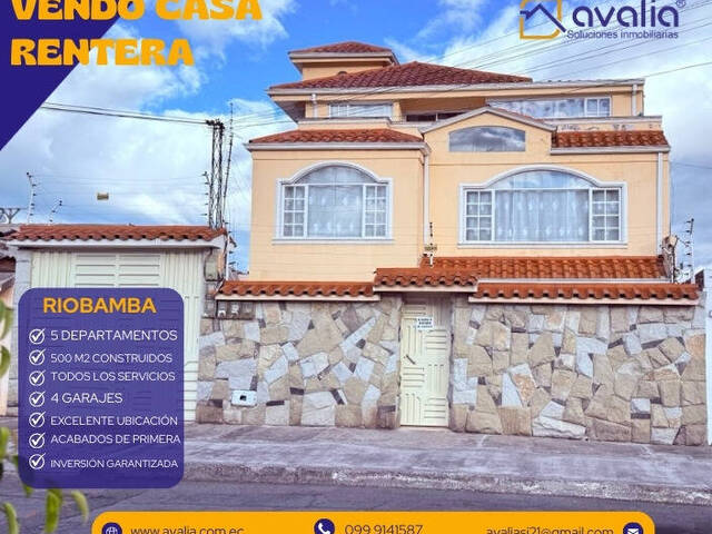 #AVLC438 - Casa para Venta en Riobamba - H
