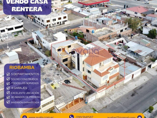 #AVLC439 - Casa para Venta en Riobamba - H - 1