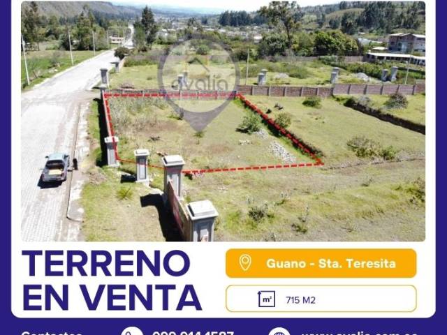 #AVLT459 - Terreno para Venta en Guano - H
