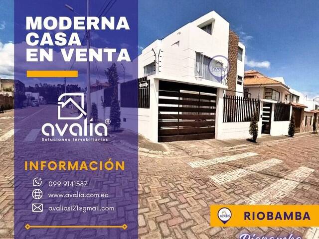 #AVLC461 - Casa para Venta en Riobamba - H