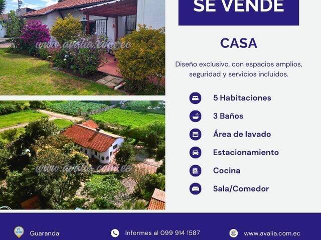 #AVLC467 - Casa para Venta en Guaranda - B