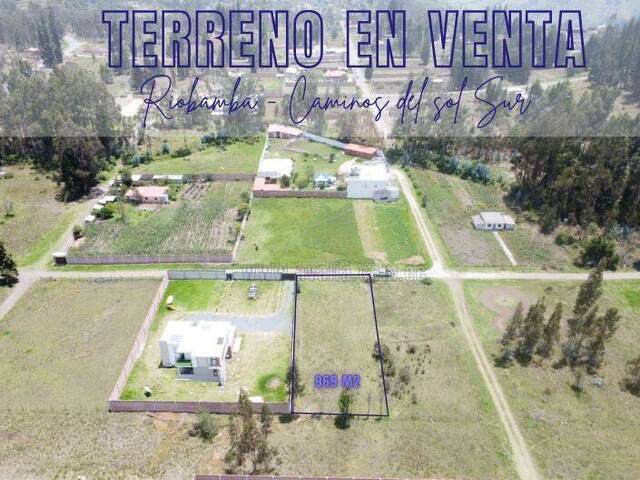 #AVLT468 - Terreno para Venta en Riobamba - H