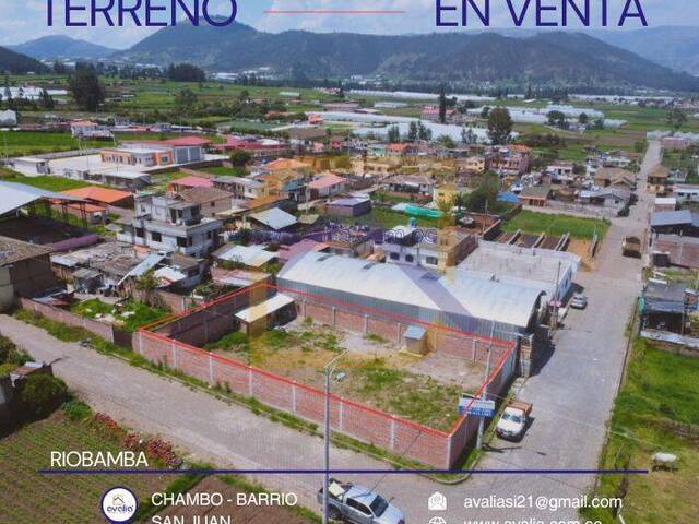 #AVLT469 - Terreno para Venta en Chambo - H