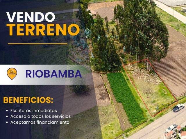 #AVLT415 - Terreno para Venta en Riobamba - H
