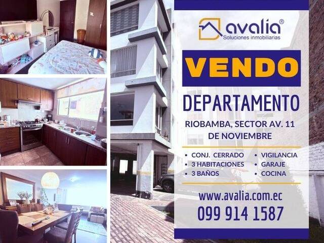 #AVLD474 - Departamento para Venta en Riobamba - H