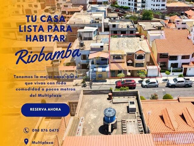 #AVLC482 - Casa para Venta en Riobamba - H