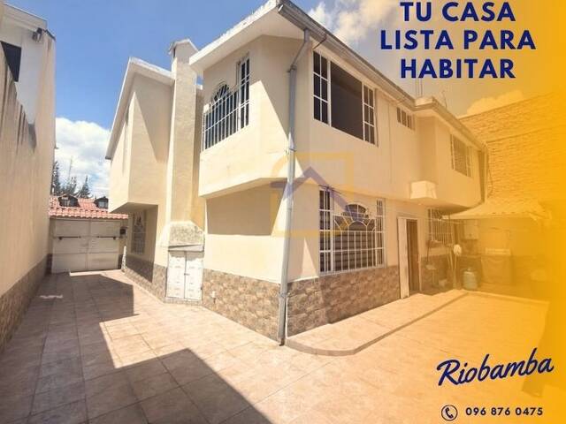 #AVLC482 - Casa para Venta en Riobamba - H